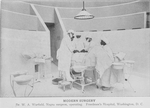 Modern surgery; Dr. W.A. Warfield, Negro surgeon, operating.; Freedmen's Hospital, Washington, D.C