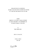 Social group work in an institution: the role of the house parent in leisure time activities at the New York state training school for girls, 1958