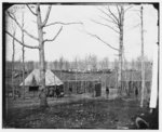 [Rappahannock Station, Va. Sutler's hut and stockade of 50th New York Engineers]