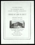 Western Missouri state youth congress, COGIC (13th: 1944), program