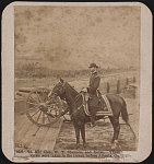 Maj.-Gen. W.T. Sherman and horse. These views were taken in the trench before Atlanta, Ga.