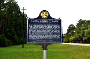 Chattahoochee Theater historical marker