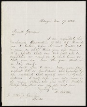 Letter to] Friend Garrison [manuscript