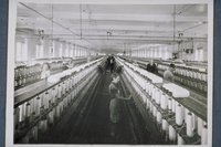 Workers On Spooling Floor