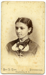 Portrait of unidentified woman