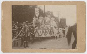 Photograph of the Slayden-Kirksey Woolen Mills Queen