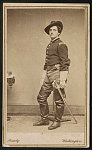 [Colonel Walter Raleigh Robbins of Co. A, 14th New York Infantry Regiment and Co. G, 1st New Jersey Cavalry Regiment in uniform with sword]