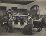 [The cheese press screw - students studying agricultural sciences, Hampton Institute, Hampton, Virginia]