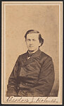 [Chaplain Theodore James Holmes of 21st Connecticut Infantry Regiment and 1st Connecticut Cavalry Regiment in uniform]