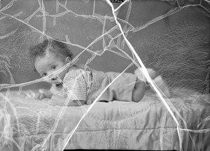 George Scurlock, Jr., at 4 months: first studio pictures [acetate film photonegative]