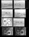 Thumbnail for Set of negatives by Clinton Wright including Mrs. Gibbs' baby, children at 1708 Highland, Voice Party, play school at Doolittle, Minnie Wilkins painting, and football practice, 1965