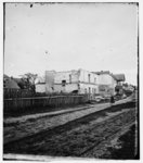 Savannah, Georgia. Ruins of houses