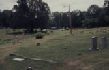 Mt. Olivet Cemetery: overlook of cemetery grounds