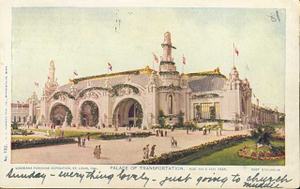 Exhibit building, Louisiana Purchase Exposition, St. Louis.