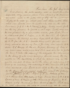 Letter from Anne Warren Weston, Sans Souci, New York, to Maria Weston Chapman, May 13, 1840