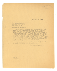 Letter from W. E. B. Du Bois to Arthur Spingarn