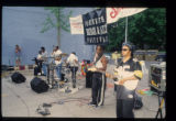 Band Performing on Street