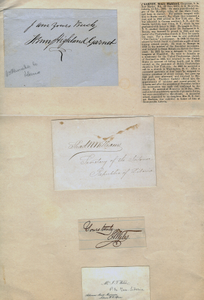 Benjamin W. Austin Liberian Autograph Collection