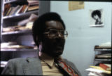 John Blassingame in office, Yale University, 1979. (Notebook 4)