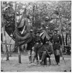 [Petersburg, Va. Gen. Orlando B. Willcox and staff, 3d Division, 9th Corps]