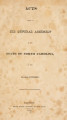 Acts passed by the General Assembly of the State of North Carolina [1834-1835] Laws of the State of North-Carolina.