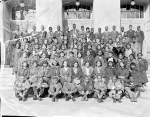 Francis Junior High School graduates : [acetate film photonegative]
