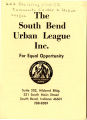 The South Bend Urban League Inc. pamphlet, circa 1970s