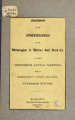 Proceedings of the stockholders of the Wilmington & Weldon Rail Road Co. at their ... annual meeting [1855] Annual reports of the Wilmington & Weldon R.R. Co.; Proceedings of the stockholders of the Wilmington & Weldon R.R. Co. at their ... annual meeting