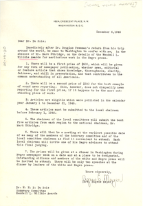 Letter from Agnes E. Meyer to W. E. B. Du Bois