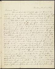 Letter to] Esteemed Friend [manuscript