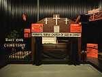 Display inside the Emmett Till Historic Intrepid Center in an old cotton-gin building in tiny Glendora, Mississippi