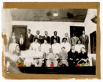 Photograph: Group Portrait, Unidentified People In A Church