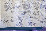 Whitney Houston memorial, Apollo Theater, W. 125th St., Harlem, 2012