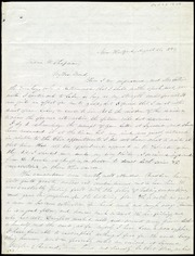 Thumbnail for Letter to] Maria W. Chapman, My Dear Friend [manuscript