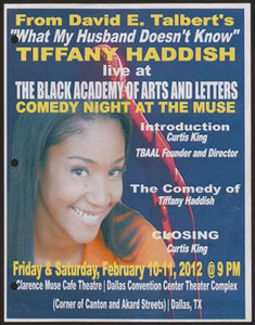 Flyer: Comedy Night at the Muse