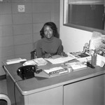 Woman in Office, Los Angeles, 1972