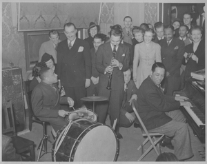 Chick Webb, Artie Shaw, and Duke Ellington [photoprint]