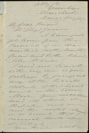 Letter to] My Dear Friend, Wm Lloyd Garrison [manuscript