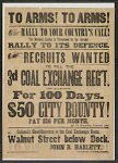 Recruiting poster for the 197th Pennsylvania Volunteers