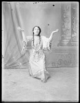 Indian girl kneeling, St Louis 1904