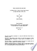 Social clubs for the aging poor : an evaluation study of a project for Negro, Mexican American and Anglo older people in poverty areas