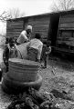 Wife and children of John Nixon in their yard in Autaugaville, Alabama.