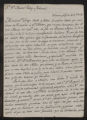 Personal Correspondence. Letters To Manuel Gallego From Pedro Gomez y Garcia and Mariana Gomez y Garcia. To: Manuel Gallego. August 4, 1804. Tobarra, Spain