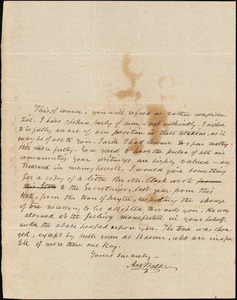 Letter from Asa Walker, Bangor, [Maine], to Amos Augustus Phelps, 1846 June 19th