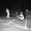 Little Boy's League Baseball Game