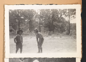 Photograph of Boy Scouts at camp, Lovejoy, Georgia