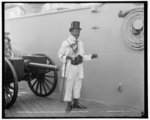 U.S.S. New York, Lord Cassidy, the colored mascot, anniversary of Santiago