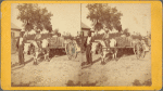 Thumbnail for Man and children with ox-pulled wagon