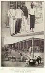 Cuban Laborers- four nationalities. ; Market-place, Santiago