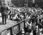 Civil rights demonstrators at Girard College